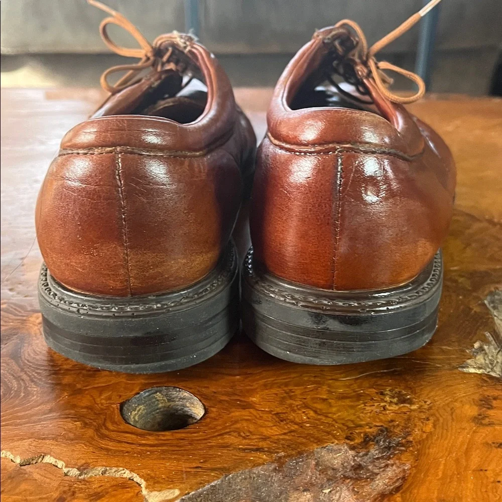 Sperry Men's Brown Leather Lace Up Dress Shoes size 10
